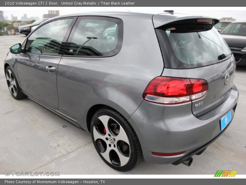 United Gray Metallic / Titan Black Leather 2010 Volkswagen GTI 2 Door