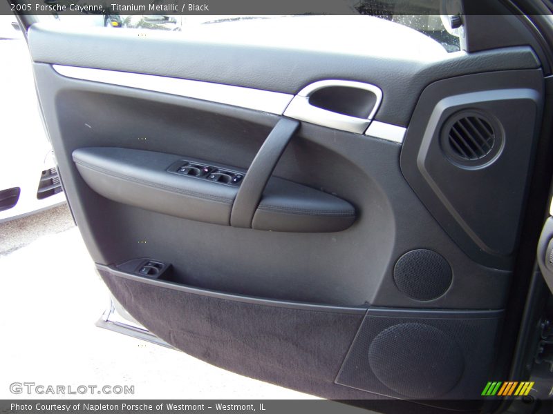 Titanium Metallic / Black 2005 Porsche Cayenne