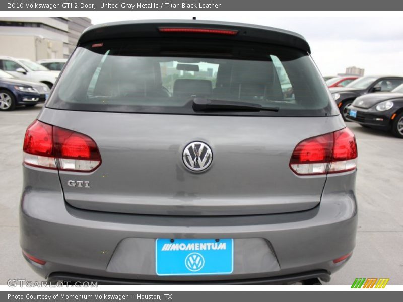 United Gray Metallic / Titan Black Leather 2010 Volkswagen GTI 2 Door