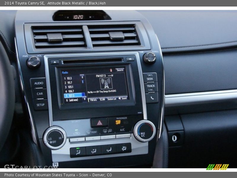 Attitude Black Metallic / Black/Ash 2014 Toyota Camry SE