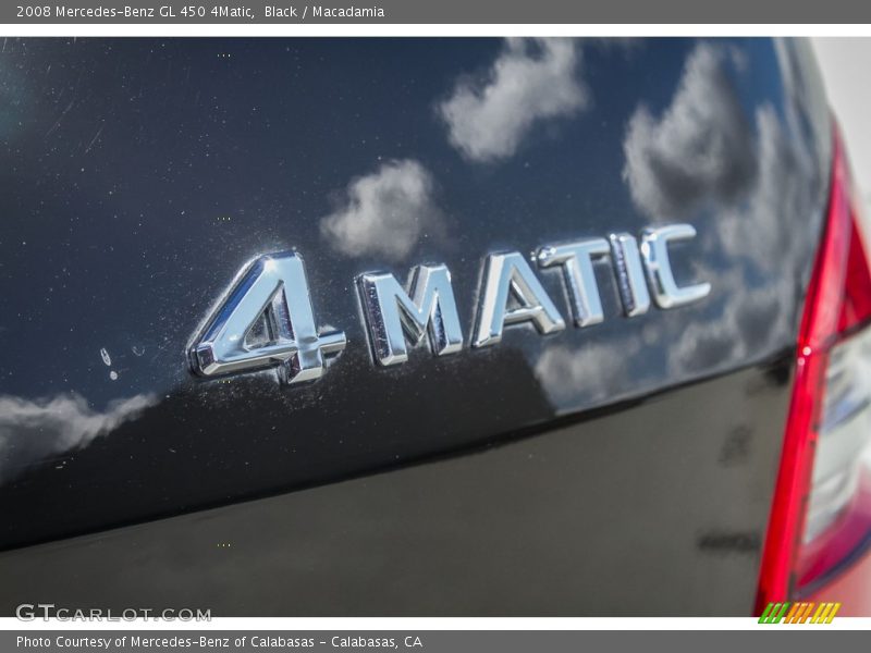 Black / Macadamia 2008 Mercedes-Benz GL 450 4Matic
