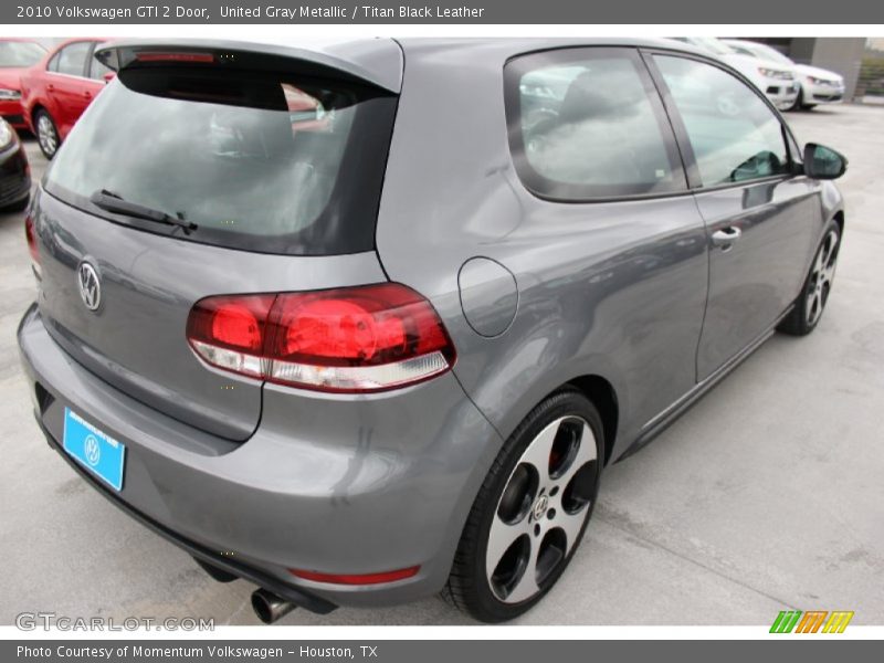 United Gray Metallic / Titan Black Leather 2010 Volkswagen GTI 2 Door