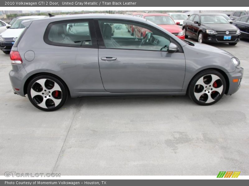 United Gray Metallic / Titan Black Leather 2010 Volkswagen GTI 2 Door