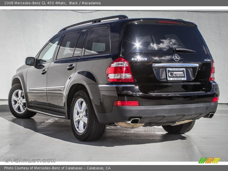 Black / Macadamia 2008 Mercedes-Benz GL 450 4Matic