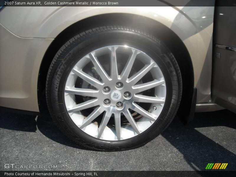 Golden Cashmere Metallic / Morocco Brown 2007 Saturn Aura XR