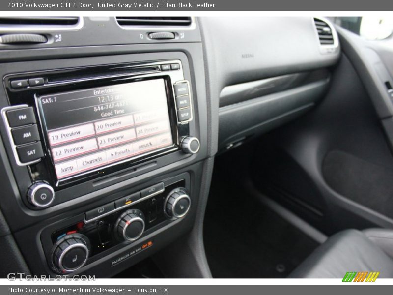 United Gray Metallic / Titan Black Leather 2010 Volkswagen GTI 2 Door