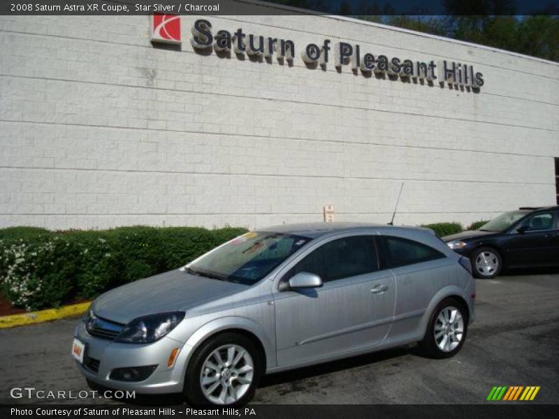 Star Silver / Charcoal 2008 Saturn Astra XR Coupe