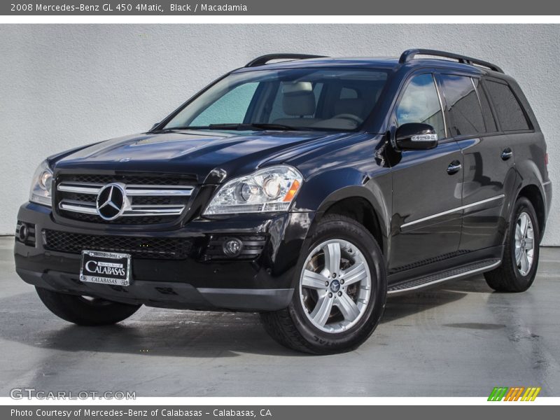 Black / Macadamia 2008 Mercedes-Benz GL 450 4Matic