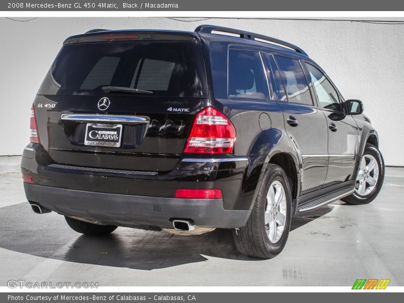 Black / Macadamia 2008 Mercedes-Benz GL 450 4Matic
