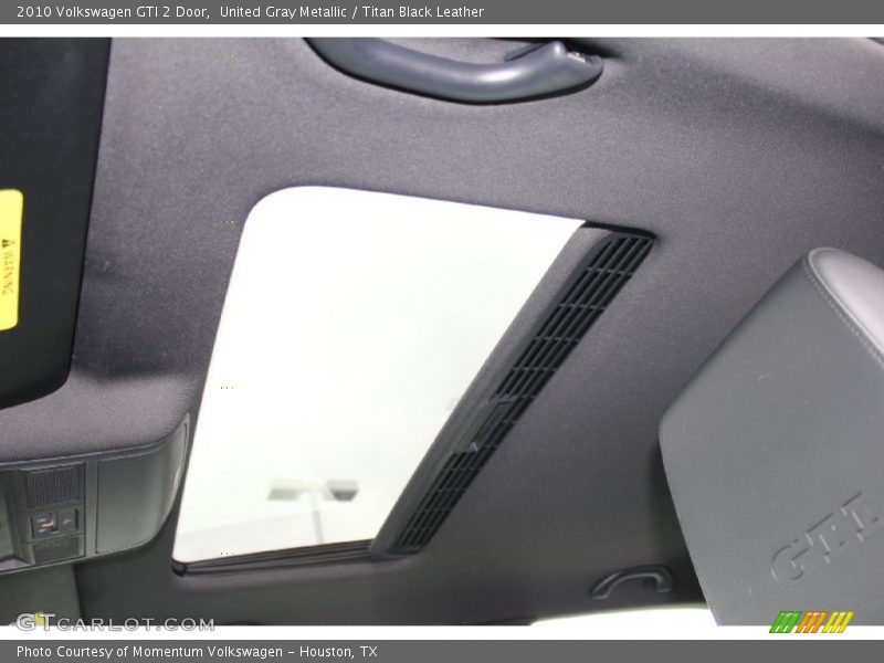 United Gray Metallic / Titan Black Leather 2010 Volkswagen GTI 2 Door