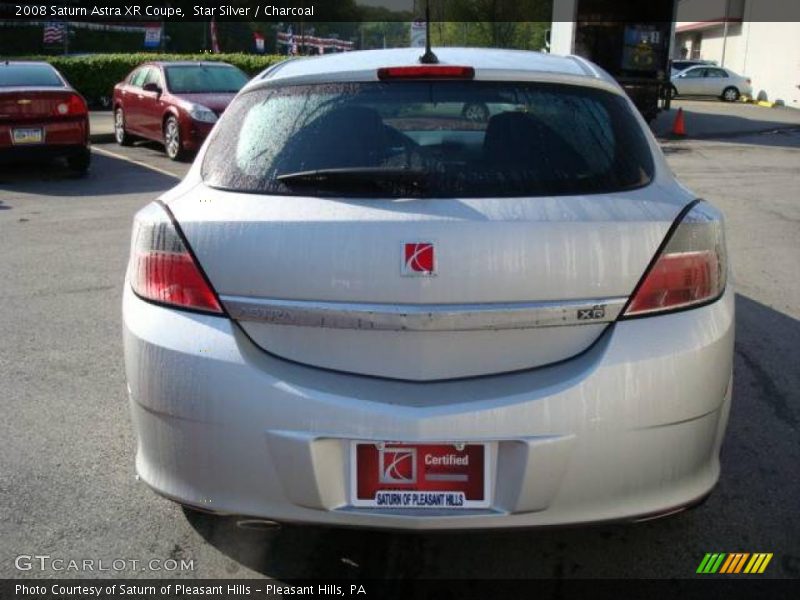 Star Silver / Charcoal 2008 Saturn Astra XR Coupe