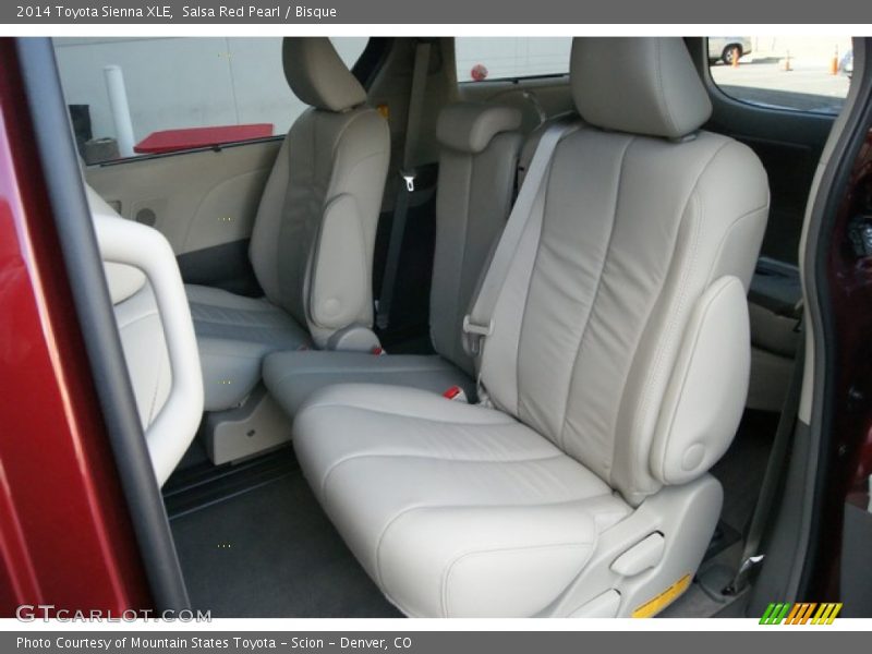 Salsa Red Pearl / Bisque 2014 Toyota Sienna XLE