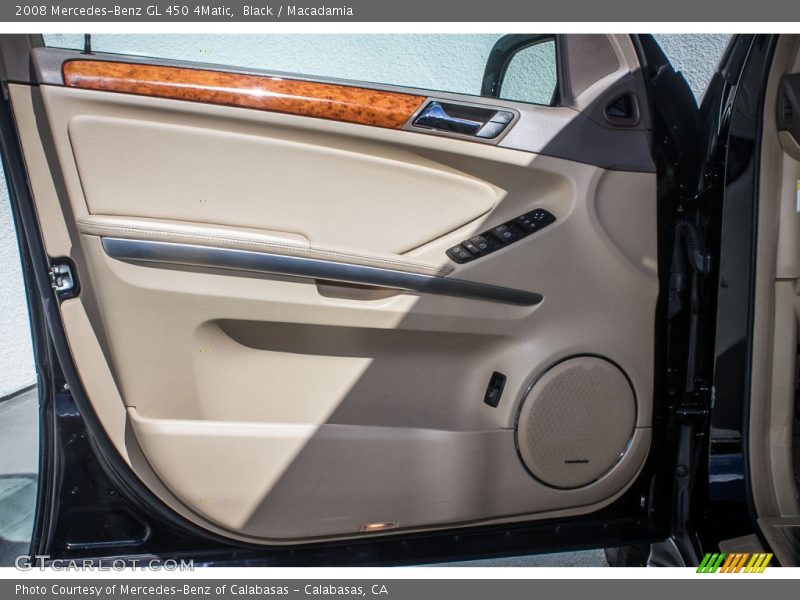 Black / Macadamia 2008 Mercedes-Benz GL 450 4Matic