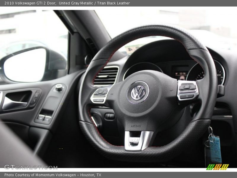 United Gray Metallic / Titan Black Leather 2010 Volkswagen GTI 2 Door