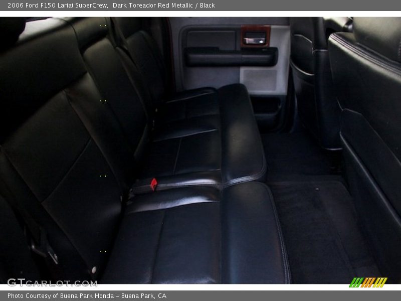 Dark Toreador Red Metallic / Black 2006 Ford F150 Lariat SuperCrew