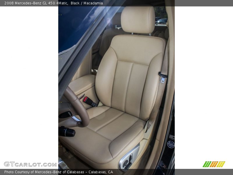 Black / Macadamia 2008 Mercedes-Benz GL 450 4Matic