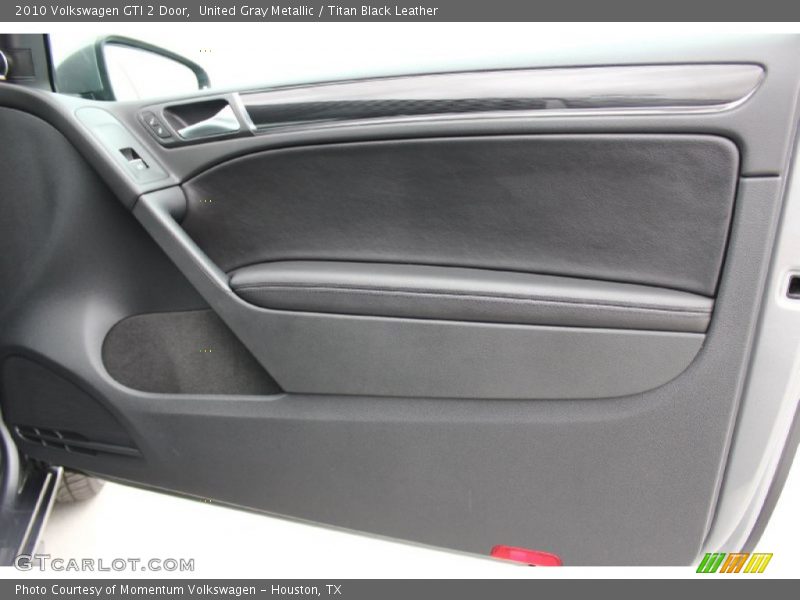 United Gray Metallic / Titan Black Leather 2010 Volkswagen GTI 2 Door