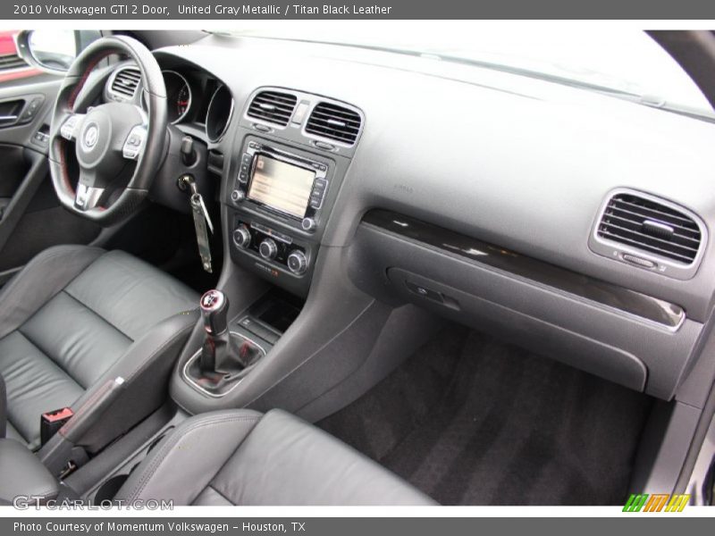 United Gray Metallic / Titan Black Leather 2010 Volkswagen GTI 2 Door