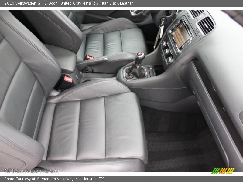 United Gray Metallic / Titan Black Leather 2010 Volkswagen GTI 2 Door