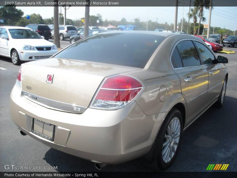 Golden Cashmere Metallic / Morocco Brown 2007 Saturn Aura XR