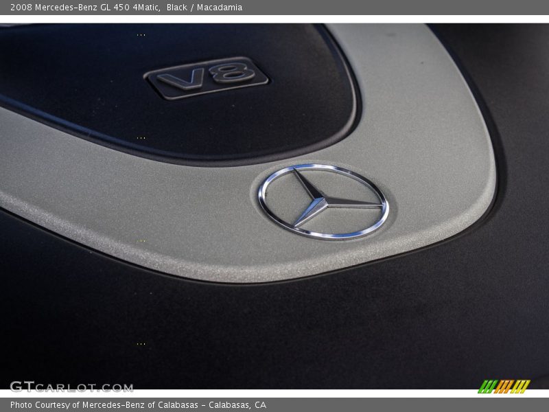Black / Macadamia 2008 Mercedes-Benz GL 450 4Matic