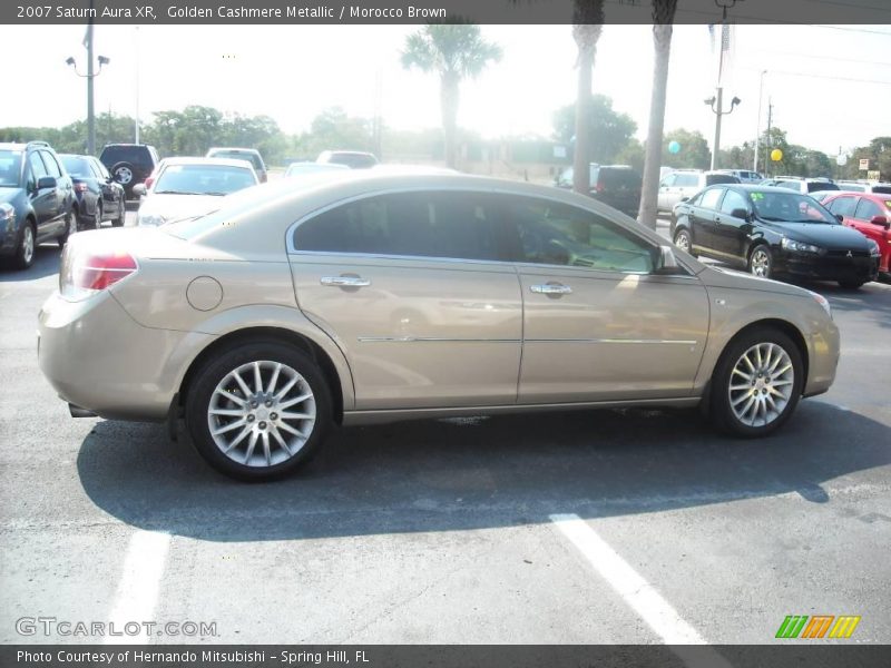 Golden Cashmere Metallic / Morocco Brown 2007 Saturn Aura XR