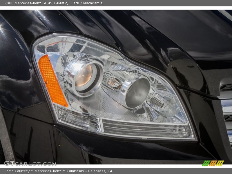 Black / Macadamia 2008 Mercedes-Benz GL 450 4Matic
