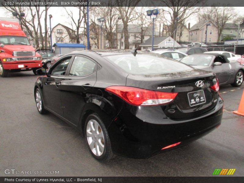 Black Diamond / Black 2012 Hyundai Elantra Limited