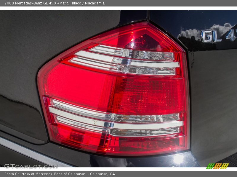 Black / Macadamia 2008 Mercedes-Benz GL 450 4Matic