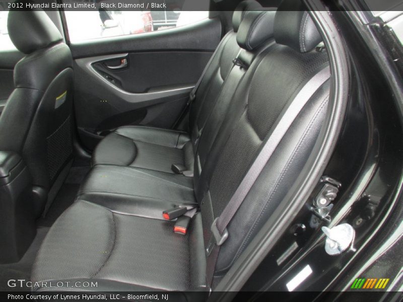 Black Diamond / Black 2012 Hyundai Elantra Limited