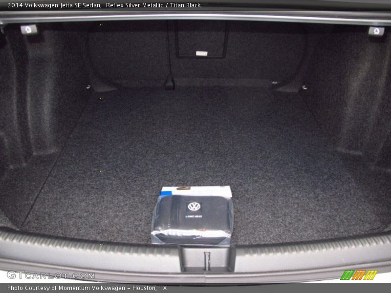 Reflex Silver Metallic / Titan Black 2014 Volkswagen Jetta SE Sedan