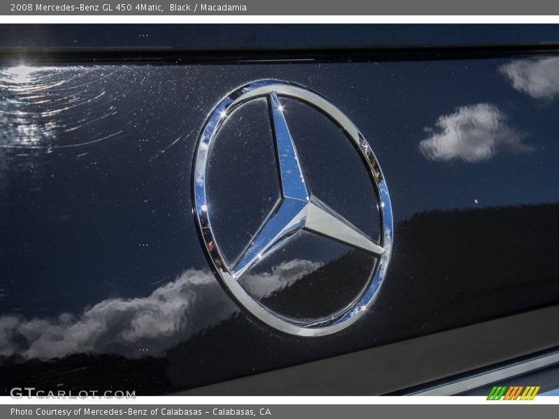 Black / Macadamia 2008 Mercedes-Benz GL 450 4Matic