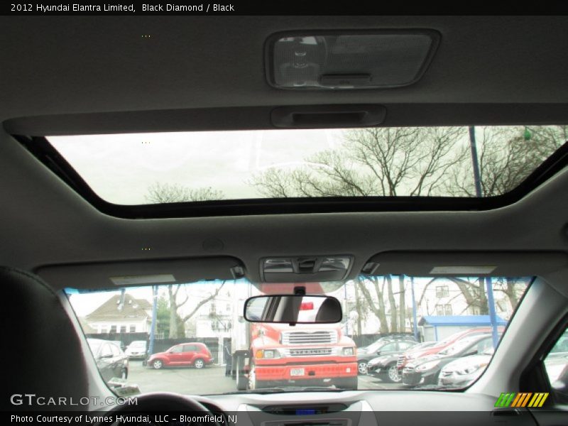 Black Diamond / Black 2012 Hyundai Elantra Limited