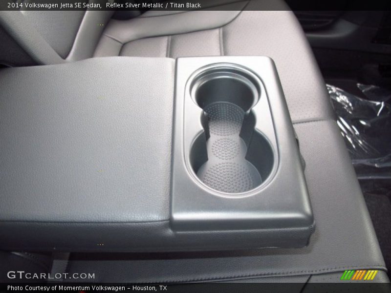 Reflex Silver Metallic / Titan Black 2014 Volkswagen Jetta SE Sedan