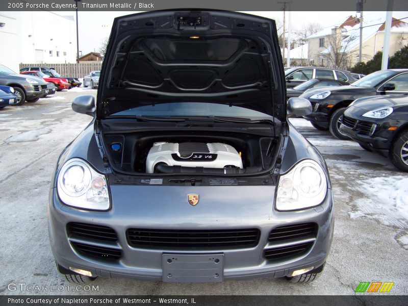 Titanium Metallic / Black 2005 Porsche Cayenne