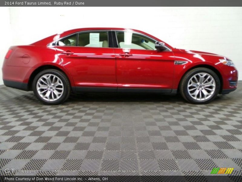 Ruby Red / Dune 2014 Ford Taurus Limited