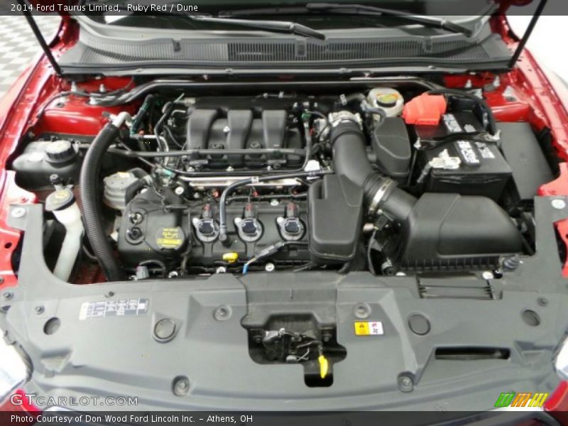 Ruby Red / Dune 2014 Ford Taurus Limited