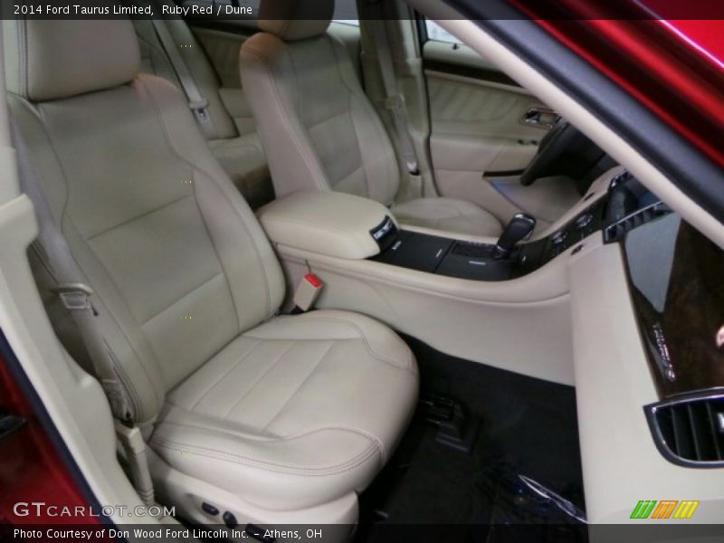 Ruby Red / Dune 2014 Ford Taurus Limited