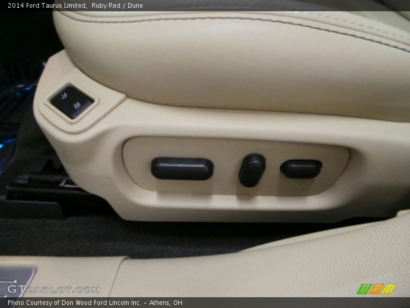 Ruby Red / Dune 2014 Ford Taurus Limited