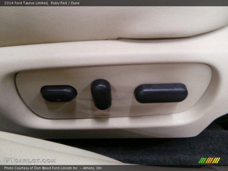 Ruby Red / Dune 2014 Ford Taurus Limited