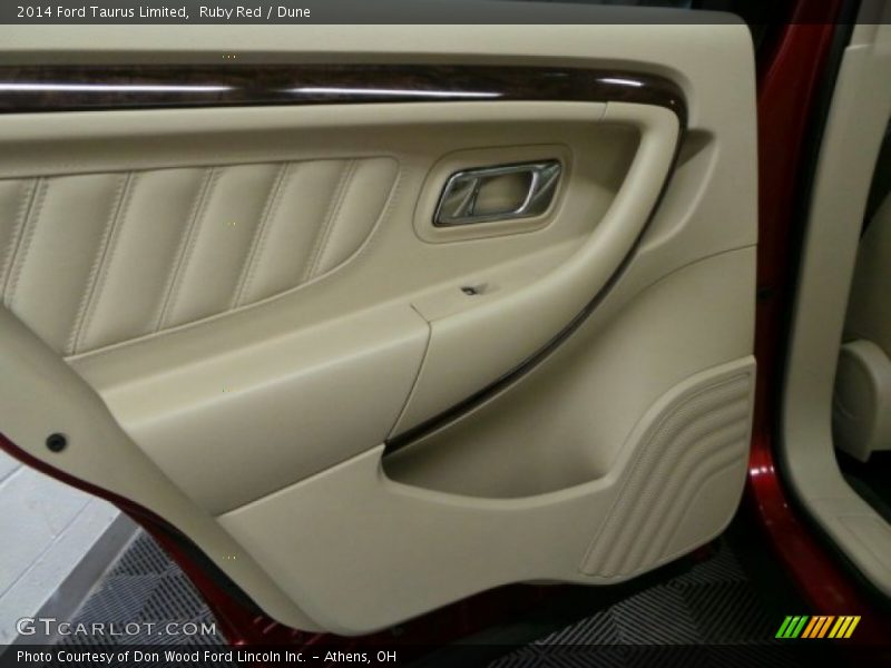 Ruby Red / Dune 2014 Ford Taurus Limited