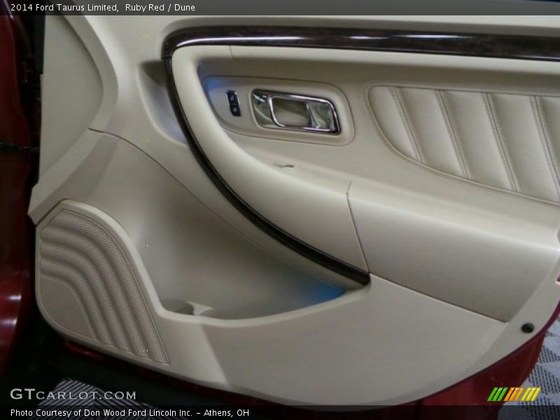 Ruby Red / Dune 2014 Ford Taurus Limited