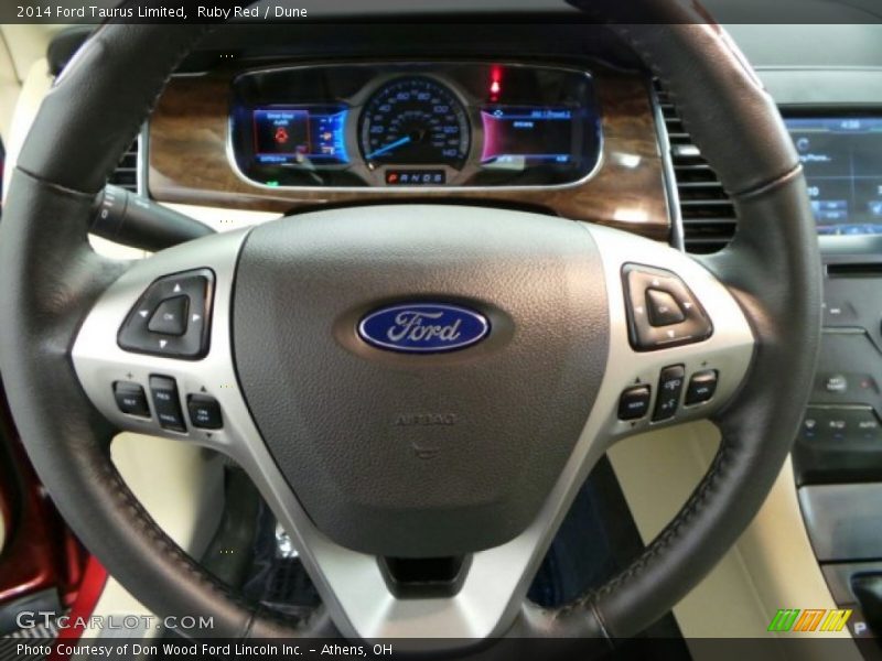 Ruby Red / Dune 2014 Ford Taurus Limited