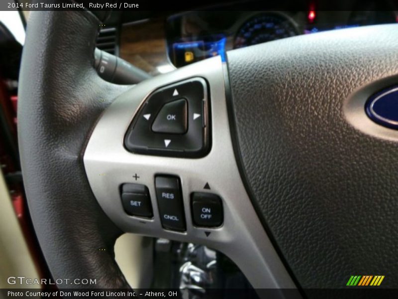 Ruby Red / Dune 2014 Ford Taurus Limited