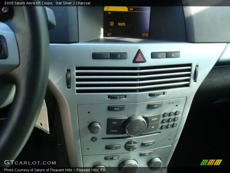 Star Silver / Charcoal 2008 Saturn Astra XR Coupe