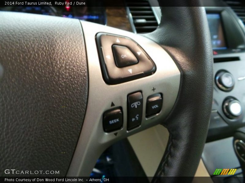 Ruby Red / Dune 2014 Ford Taurus Limited