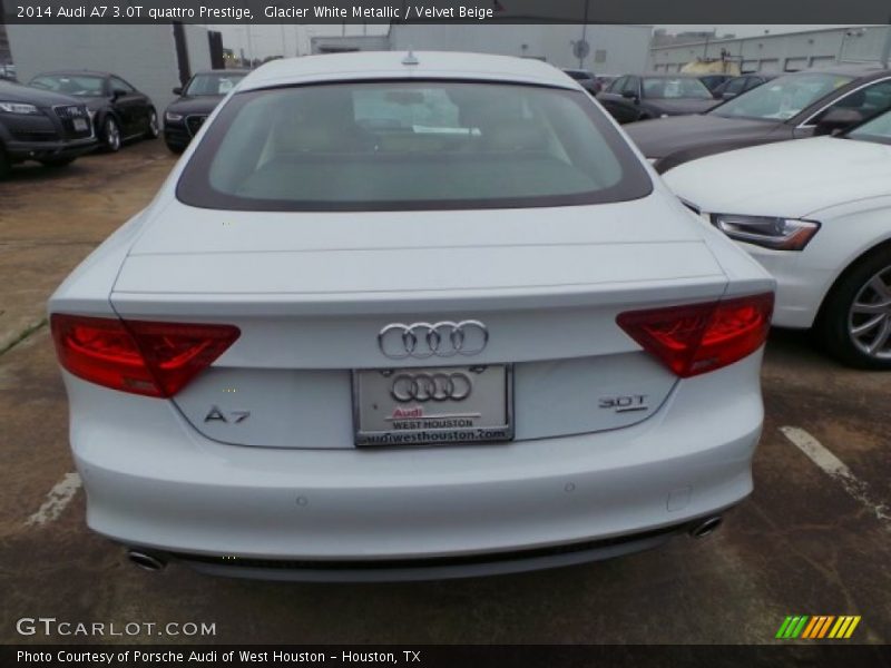 Glacier White Metallic / Velvet Beige 2014 Audi A7 3.0T quattro Prestige