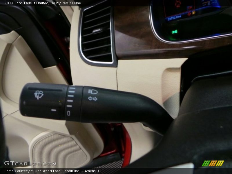 Ruby Red / Dune 2014 Ford Taurus Limited