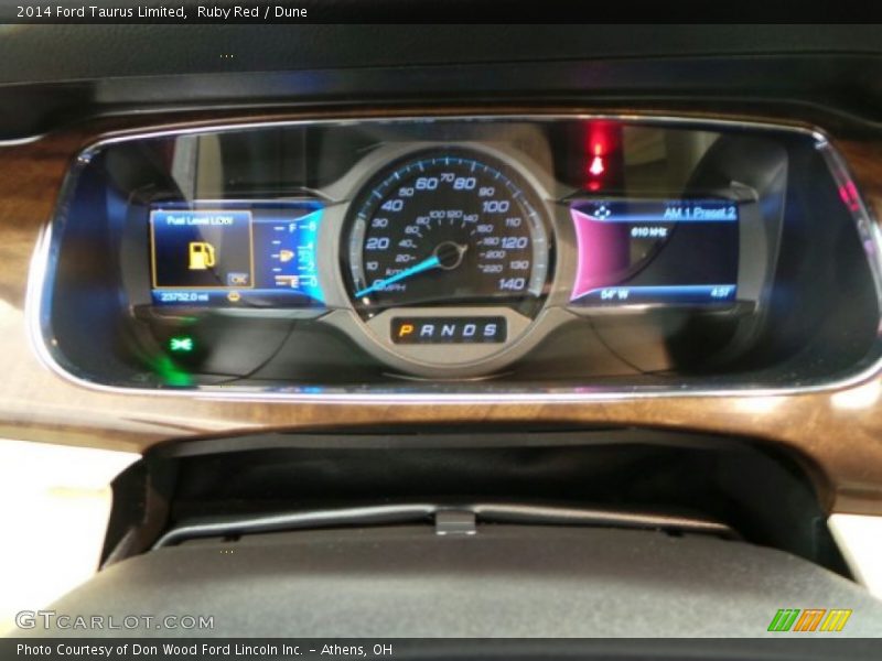 Ruby Red / Dune 2014 Ford Taurus Limited