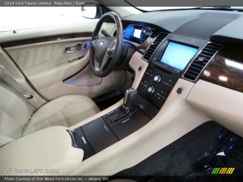 Ruby Red / Dune 2014 Ford Taurus Limited